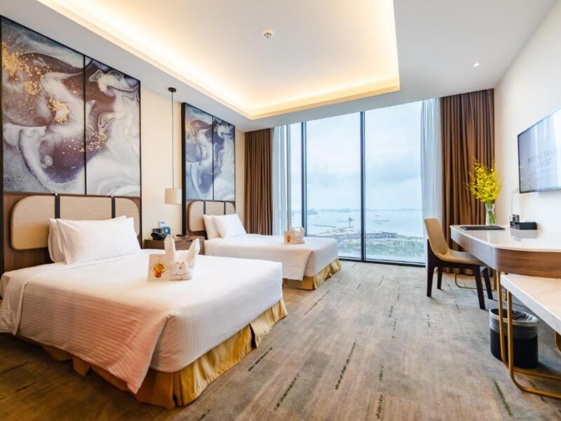 Phòng Deluxe 2 giường đơn hướng biển